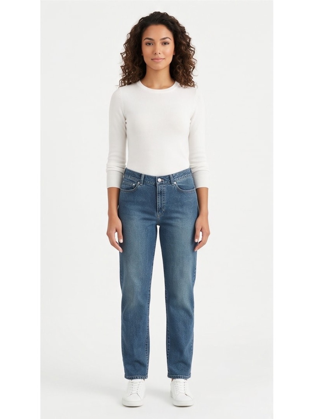 Lauren Ralph Lauren Women’s Denim Jeans Sz 14 inseam 30” Semi Barrel Leg Shape